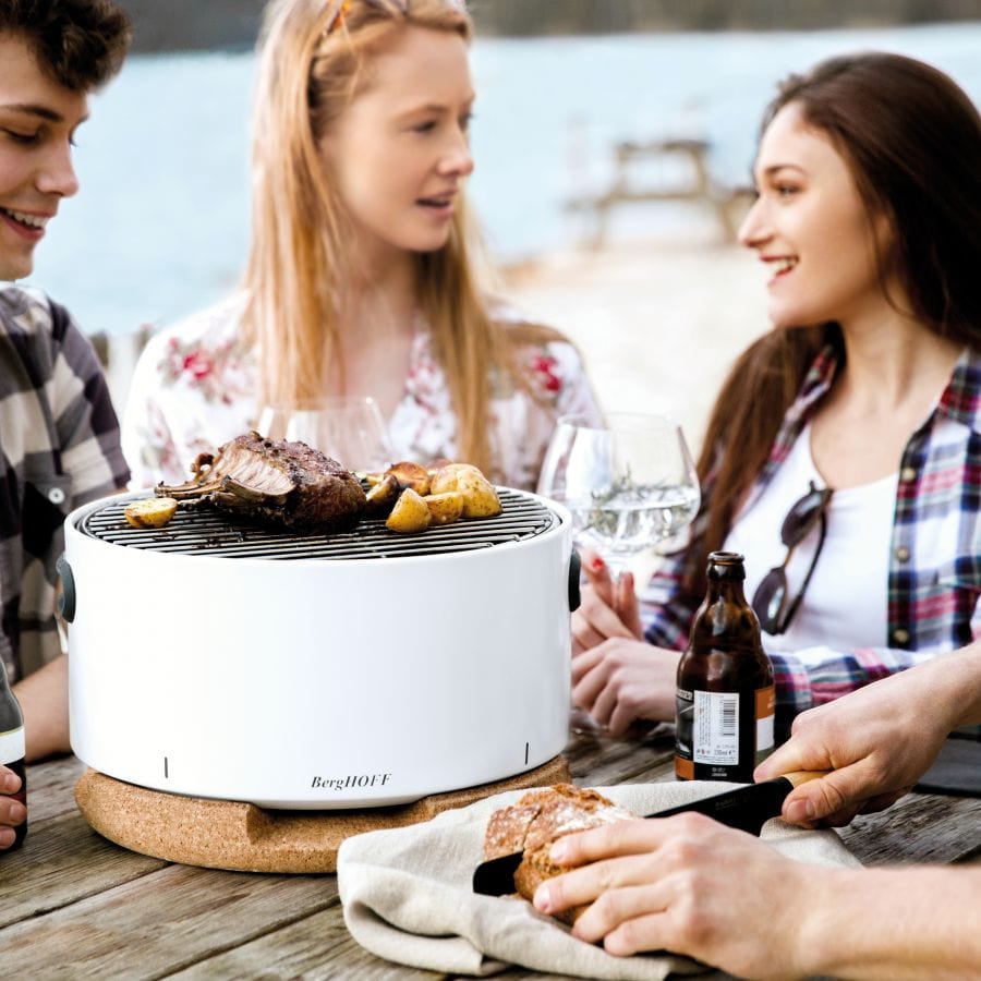 Berghoff Tabletop BBQ - White