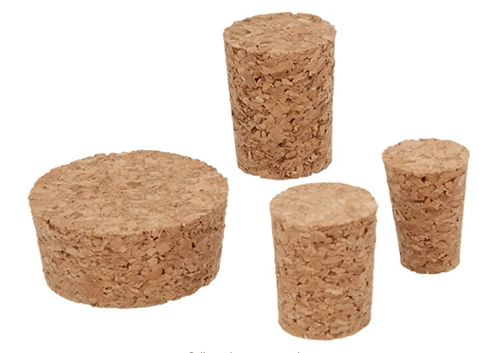 Better Houseware Cork Bottle Stoppers Assortment - Set of 14 Sizes
