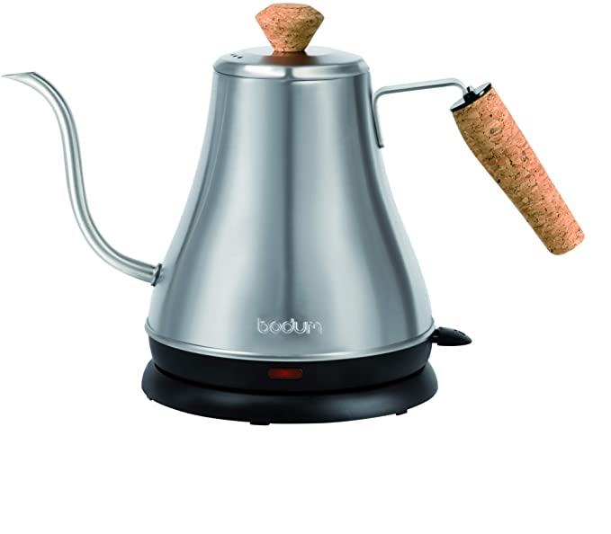 Bodum Bodum Electric Gooseneck Kettle Silver