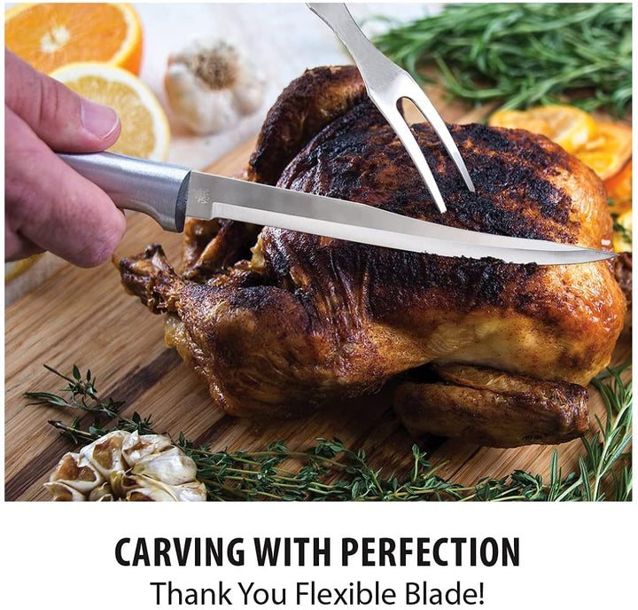 Carving / De-Boning Knife for Carving and Slicing Meat by Rada Cutlery
