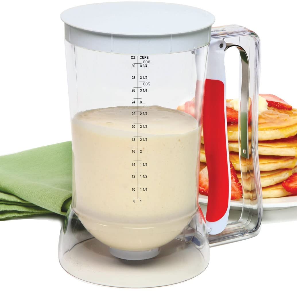 Pancake / Waffle Batter Dispenser for Crepes, Cakes, and Muffins by Norpro