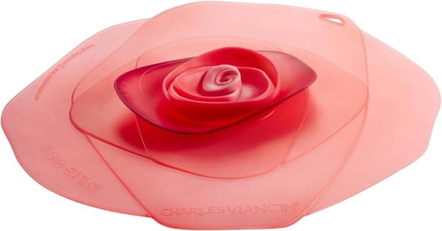 Charles Viancin Charles Viancin Rose Silicone Lids for Food Storage and Cooking