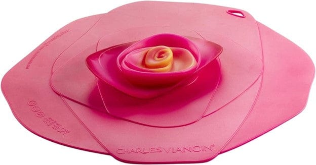 Charles Viancin Charles Viancin Rose Silicone Lids for Food Storage and Cooking