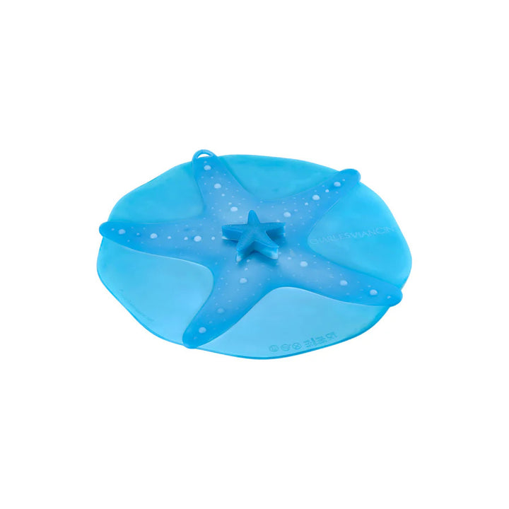Coastal Beach Themed Silicone Reusable Lid Covers by Charles Viancin for Mixing Bowls, Pots and Pans, Containers, and Cookware