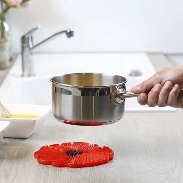 Poppy Silicone Trivet by Charles Viancin