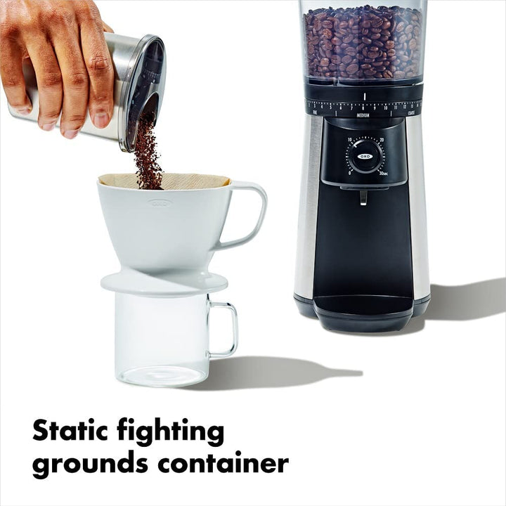 Conical Burr Electric Coffee Grinder for Coffee and Espresso Beans by Oxo