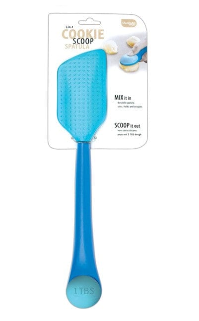 2-in-1 Silicone Cookie Scoop and Spatula Baking Tool by Talisman