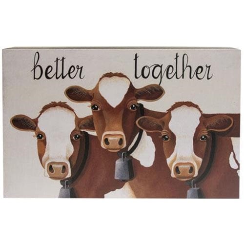 CWI Gifts Better Together Box Sign