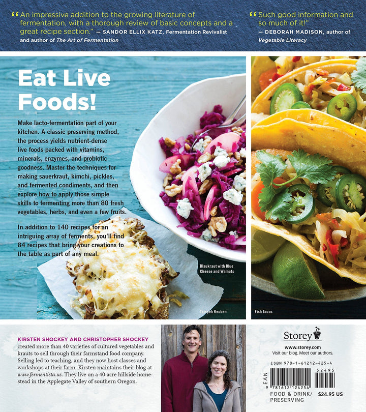 Down to Earth Fermented Vegetables Cookbook