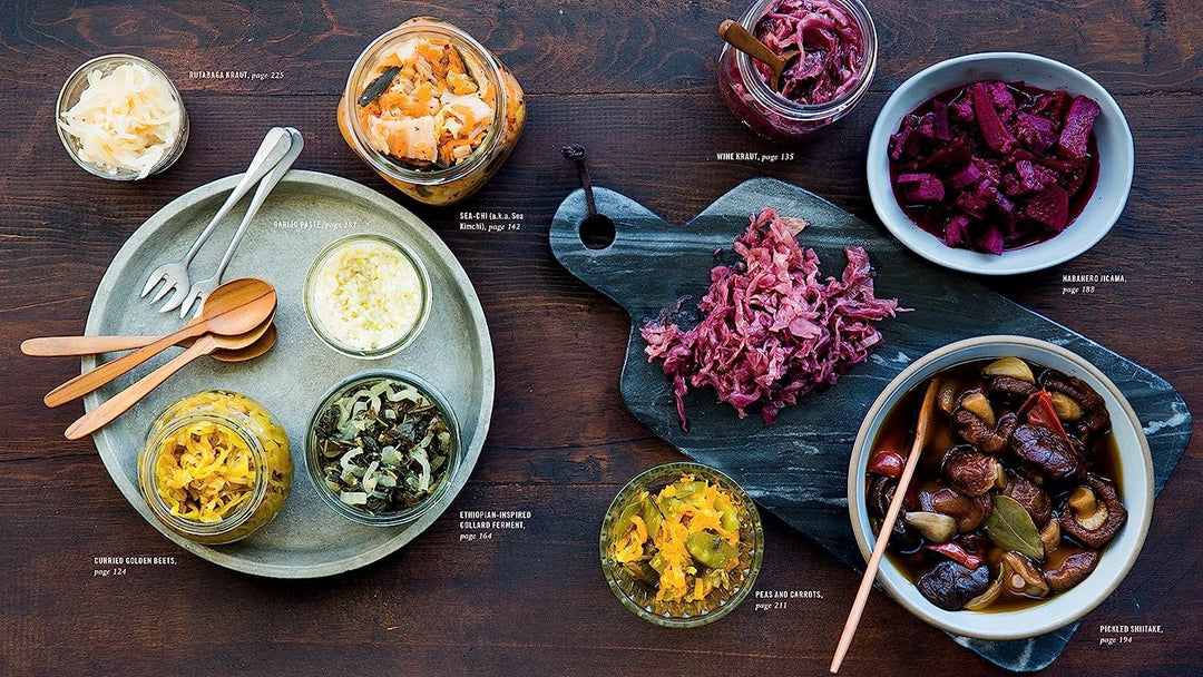 Down to Earth Fermented Vegetables Cookbook