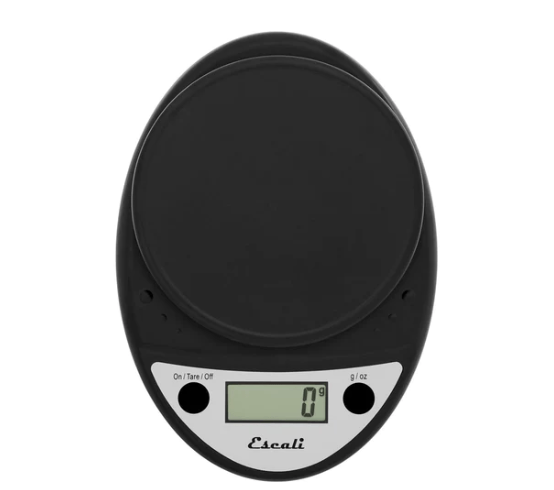 Escali Primo Digital Kitchen Scale for Measuring Food and Ingredients