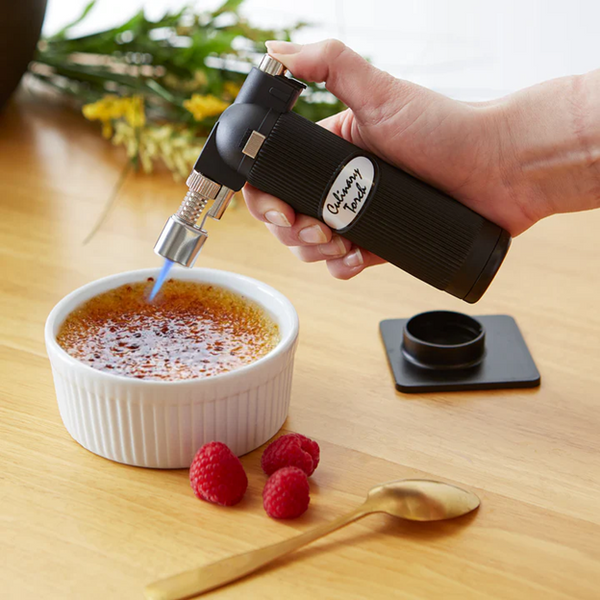 Creme brulee set with torch sales