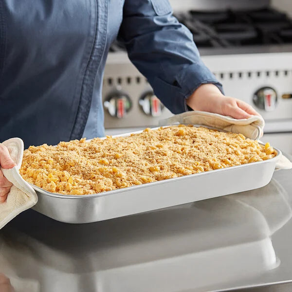 8 Quart Aluminum Roasting Pan for Oven with Handles