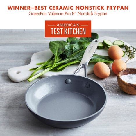 Valencia Pro 8'' Ceramic Non Toxic Nonstick Frying Pan by GreenPan