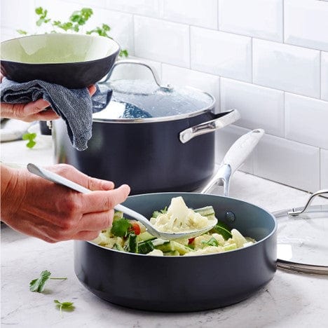 Greenpan GreenPan Valencia Pro 11 Piece Ceramic Nonstick Cookware Set