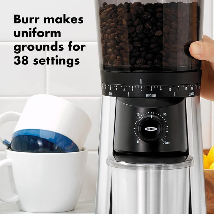 Conical Burr Electric Coffee Grinder for Coffee and Espresso Beans by Oxo