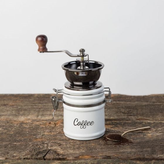 Ceramic Manual Burr Coffee Grinder by True Brands