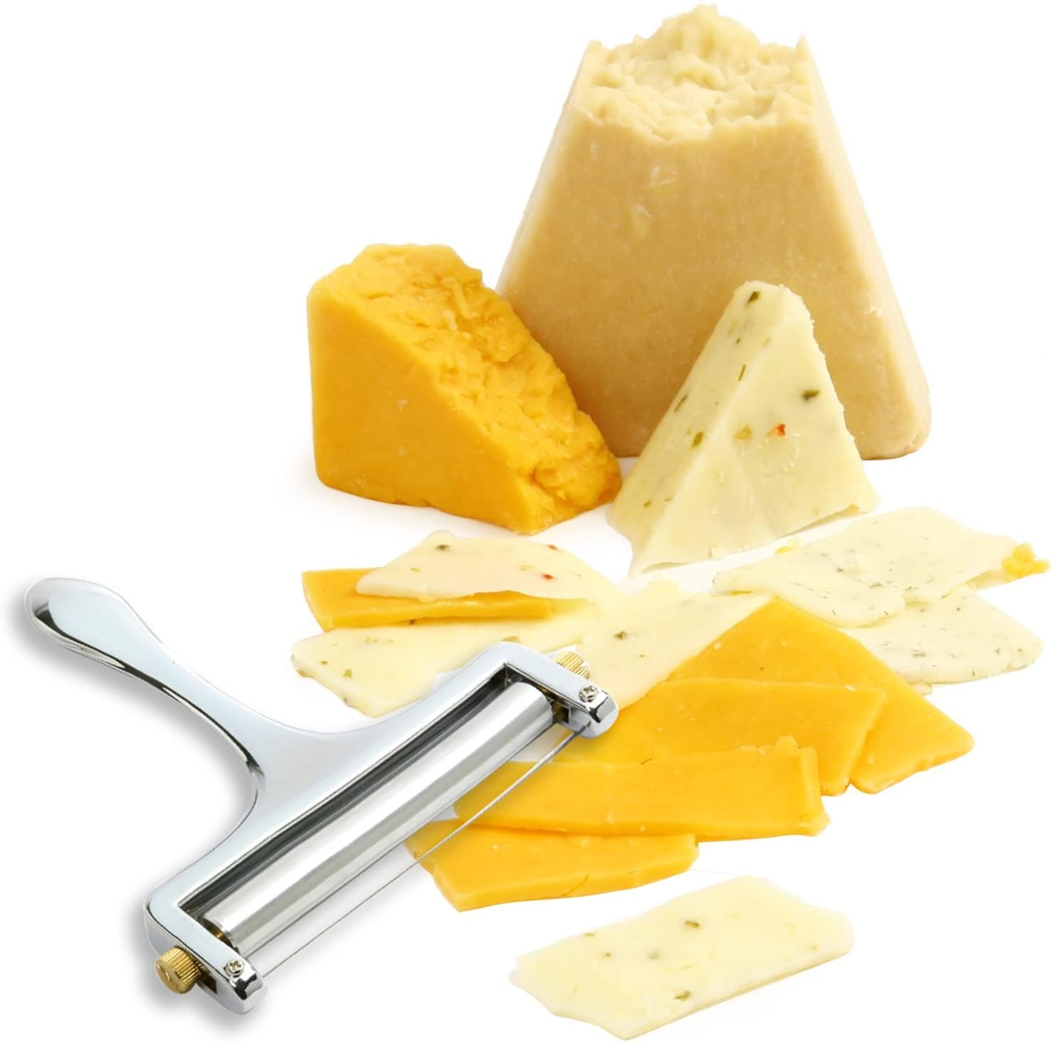 Heavy Duty Adjustable Manual Cheese Slicer by Norpro