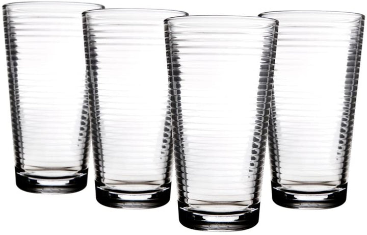 Home Essentials Halo / Solar 17 Ounce Coolers / Drinking Glasses - Set of 4
