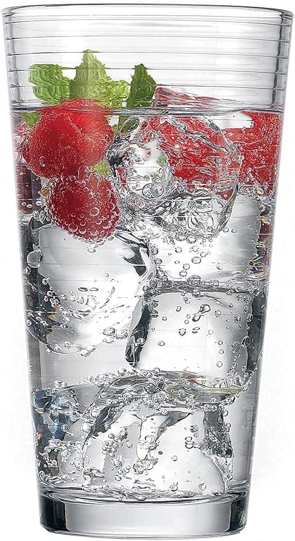 Home Essentials Halo / Solar 17 Ounce Coolers / Drinking Glasses - Set of 4