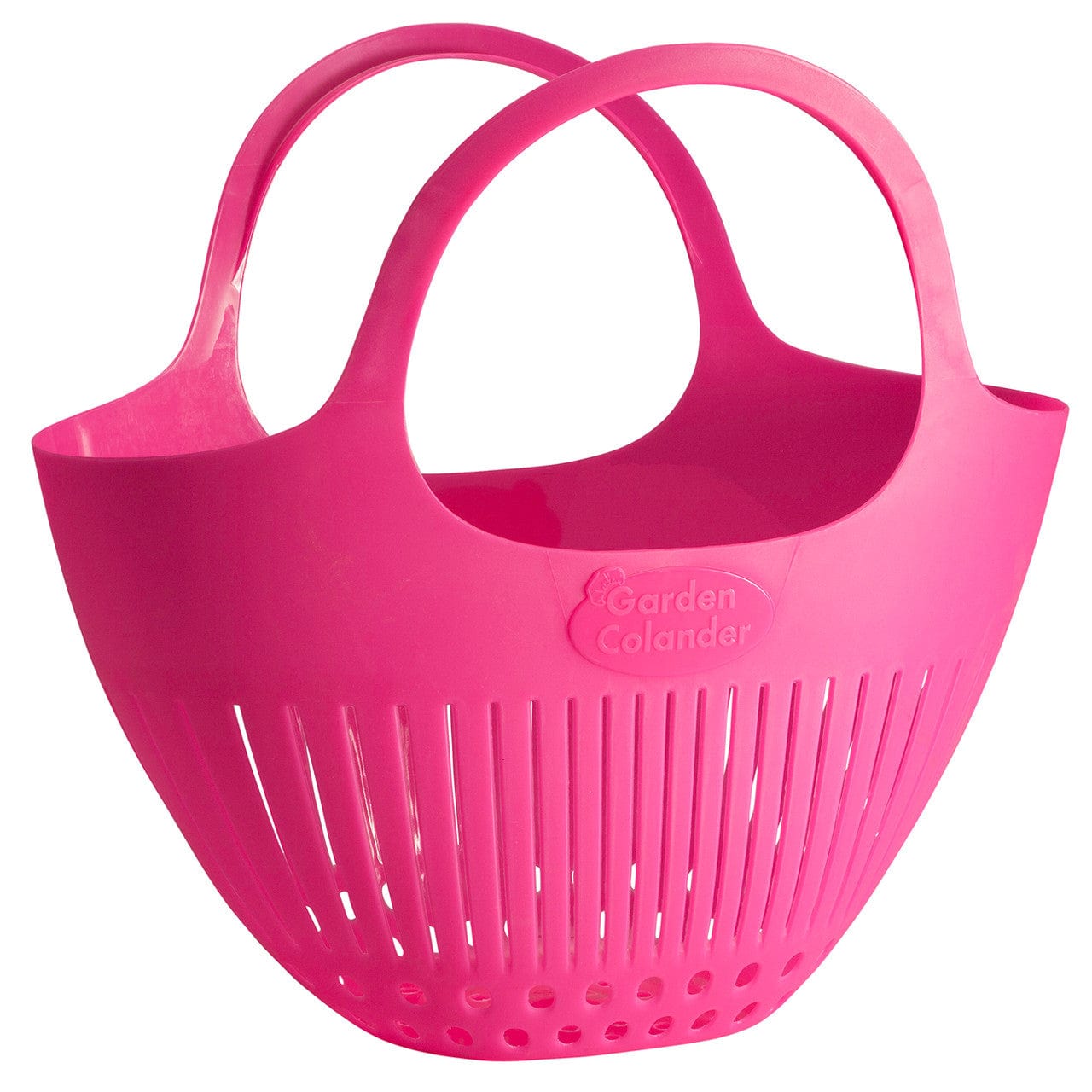 Hutzler Mini Garden Colander Garden Basket, Small, Pink - Thumbnail 2
