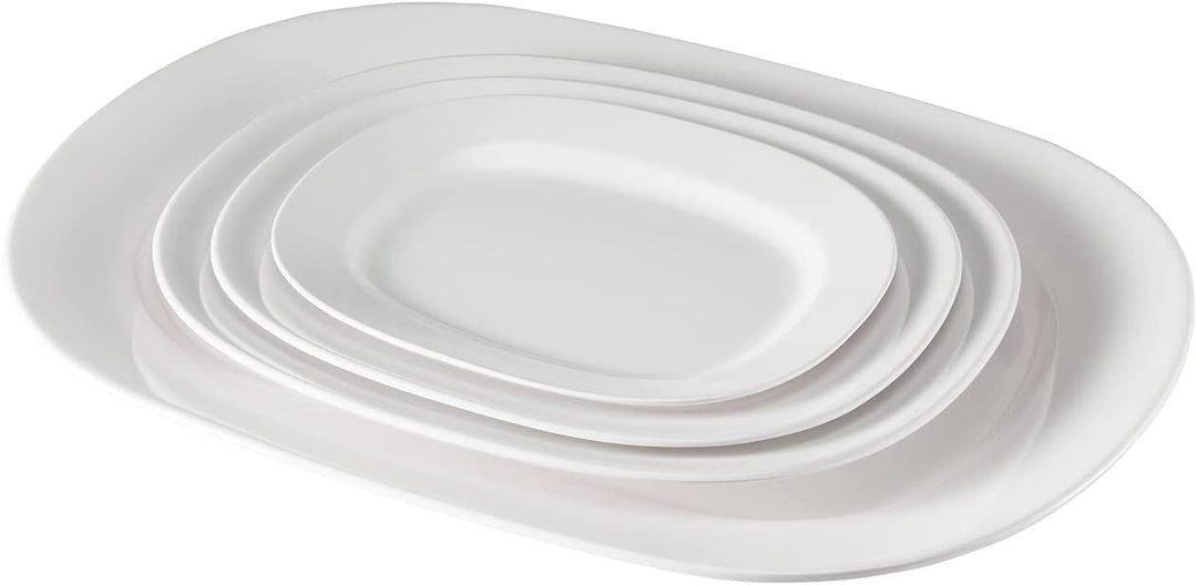 Hutzler Hutzler White Melamine Serving Platter