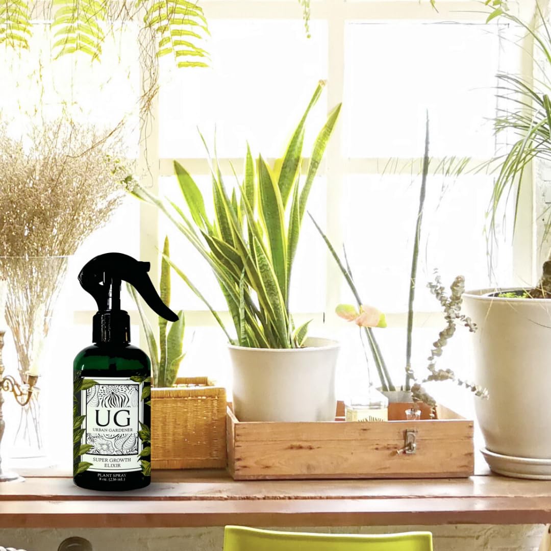 spray indoor plants Super Growth Elixir Plant Health Spray by Urban Gardener – Kooi Housewares