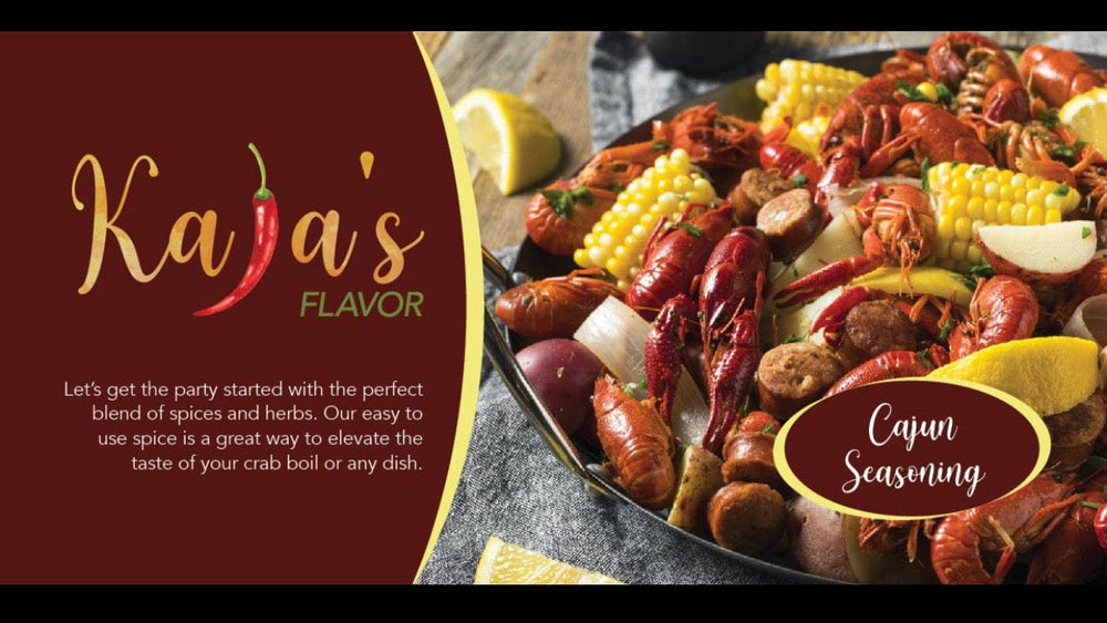 Kaja's Kaja's Flavor Cajun Seasoning- Mild or Spicy