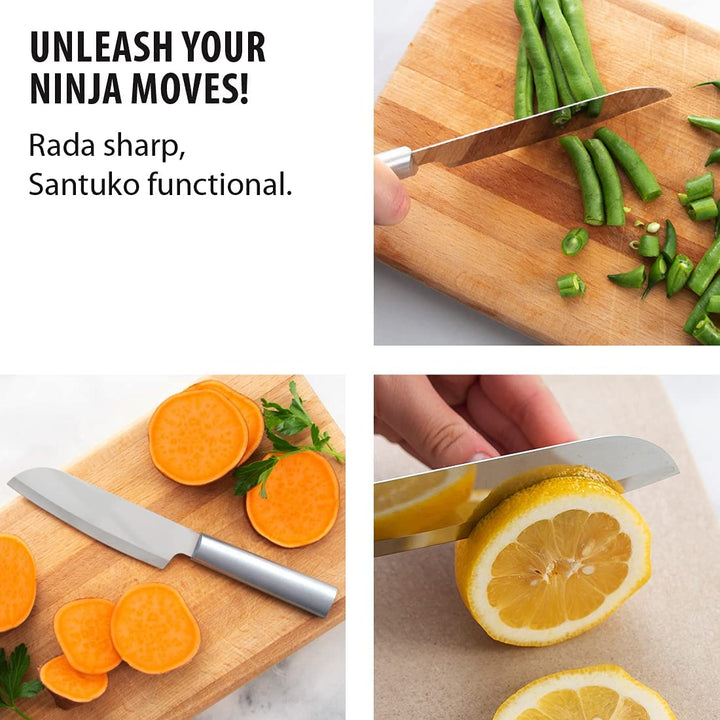 Rada Cutlery Cook's Utility Knife - Silver or Black
