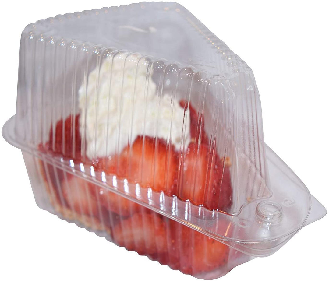 Clear Dome Container Pop Up Round Cake Storage Plastic Cover Food