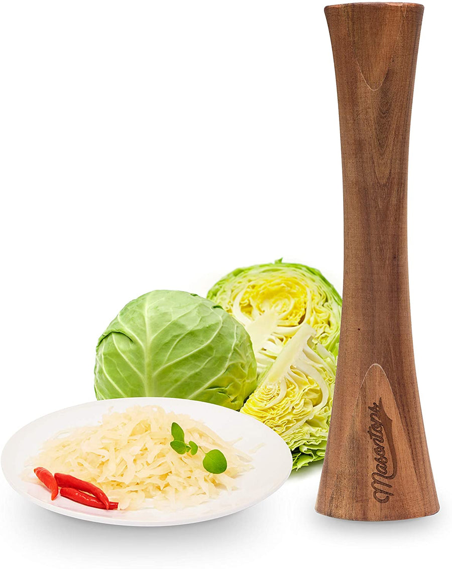 Masontops Acacia Wood Pickle Packer / Tamper