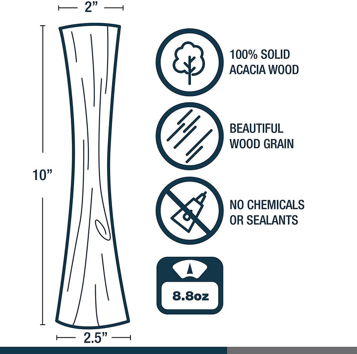 Masontops Acacia Wood Pickle Packer / Tamper