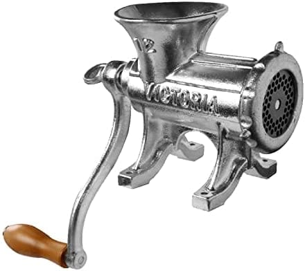 Victoria Cast Iron Meat Grinder with Table Mount