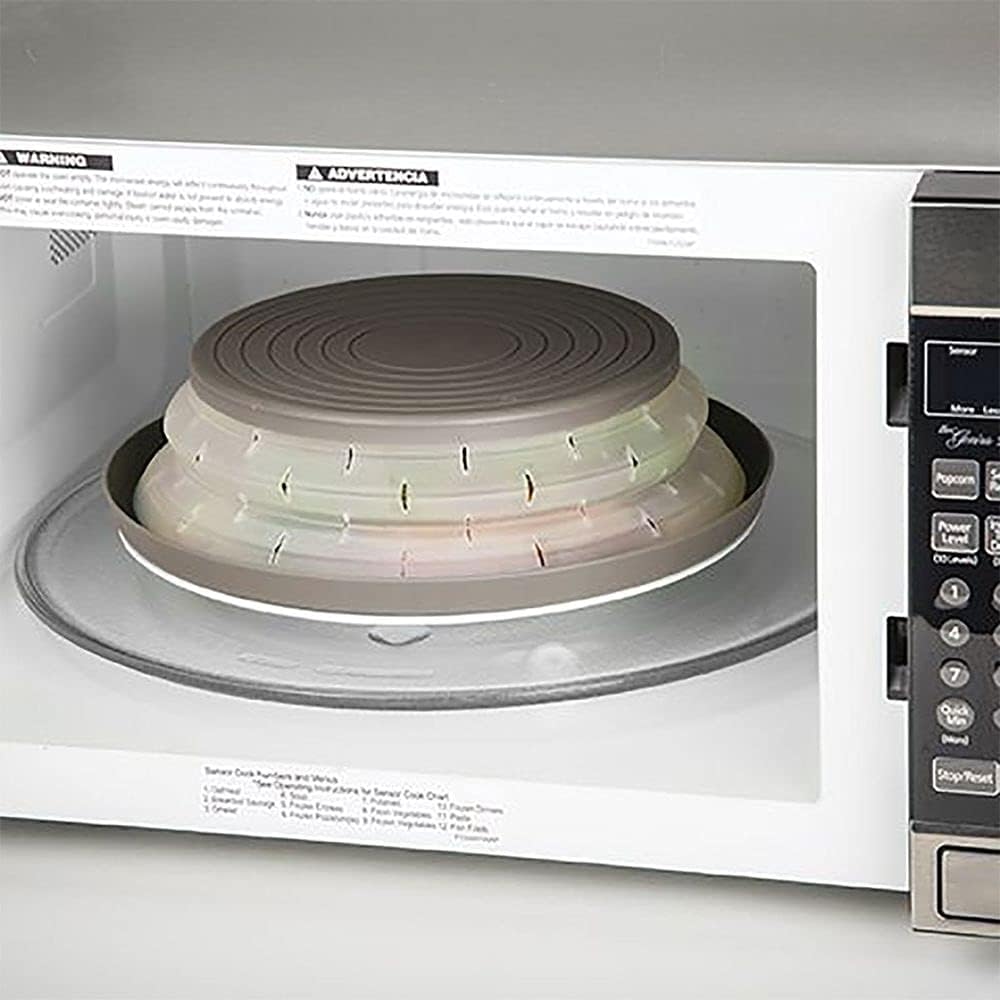 Collapsible Microwave Food Cover by Progressive