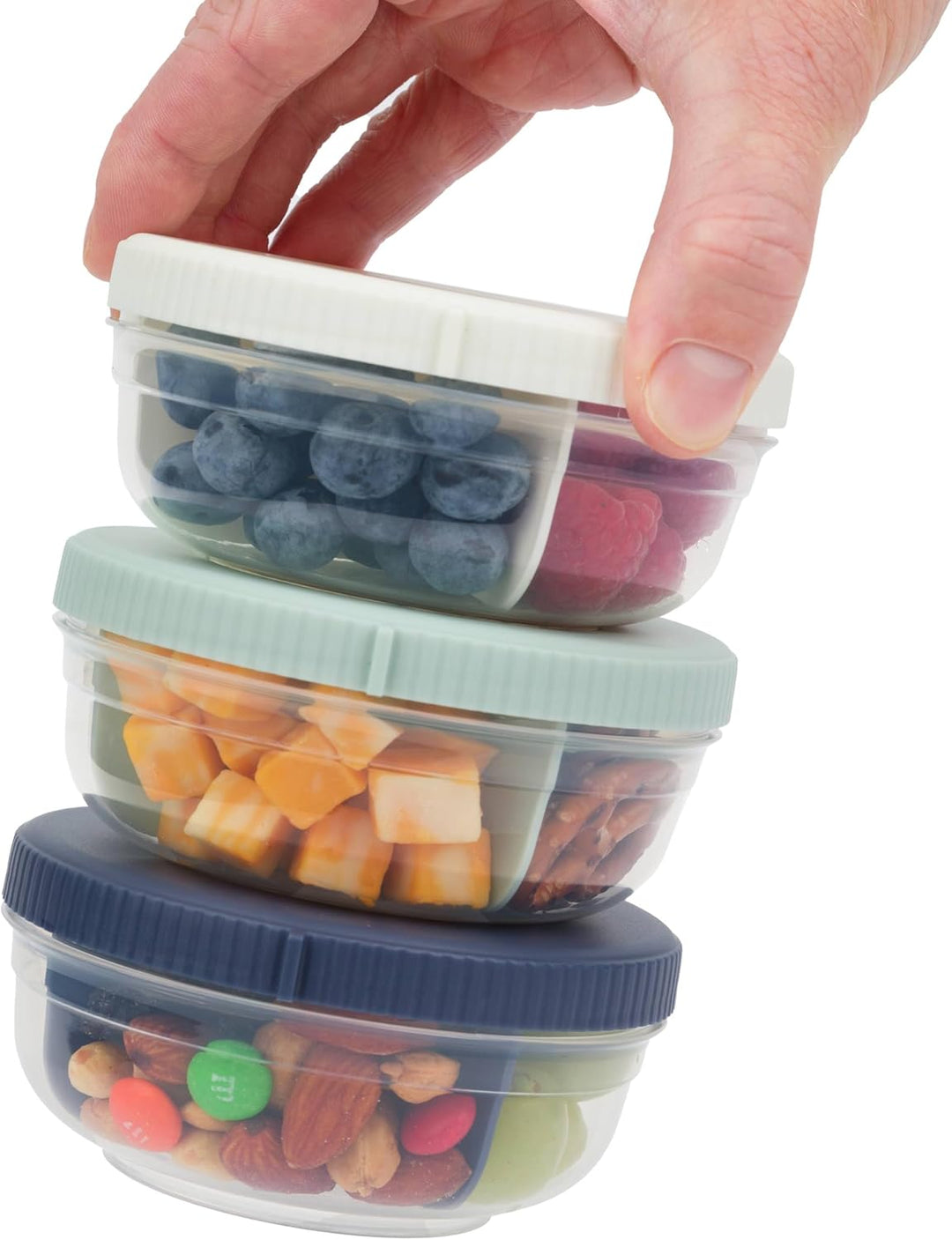 3-Piece Snack Stack by SnapLock