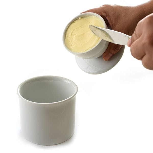 Norpro Norpro White Porcelain Butter Keeper