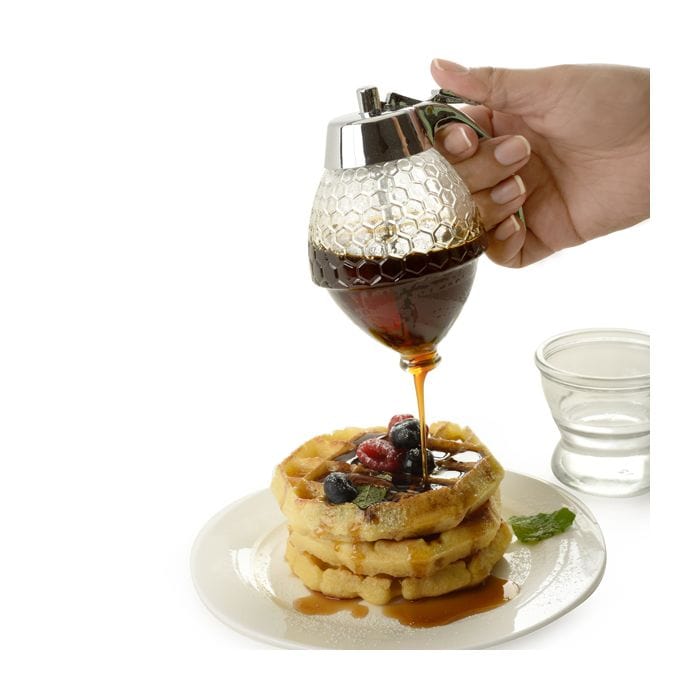 Norpro Glass Honey / Syrup Dispenser