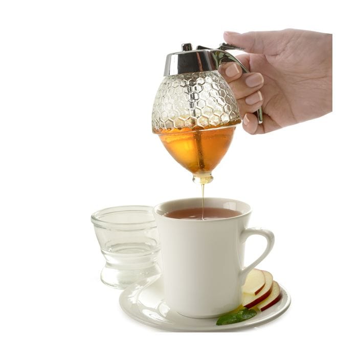 Norpro Glass Honey / Syrup Dispenser