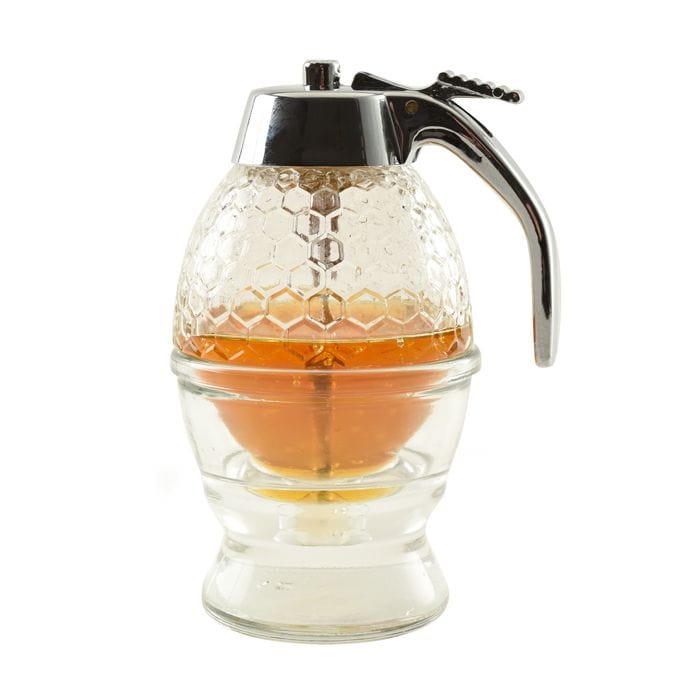 Norpro Glass Honey / Syrup Dispenser