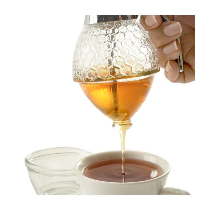 Norpro Glass Honey / Syrup Dispenser