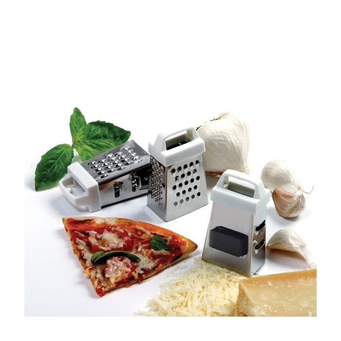 Mini REAL Cooking Miniature SS Cheese Grater (Random holder color)