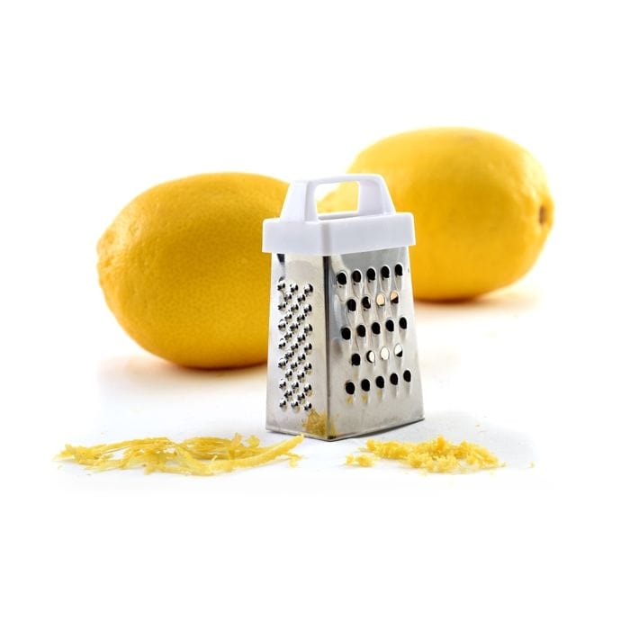 Mini REAL Cooking Miniature SS Cheese Grater (Random holder color)