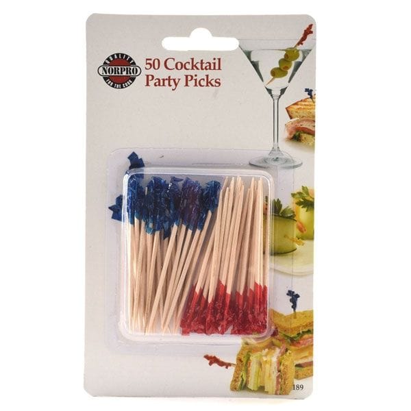 Food Sticks & Skewers Norpro Cocktail Party Picks 50