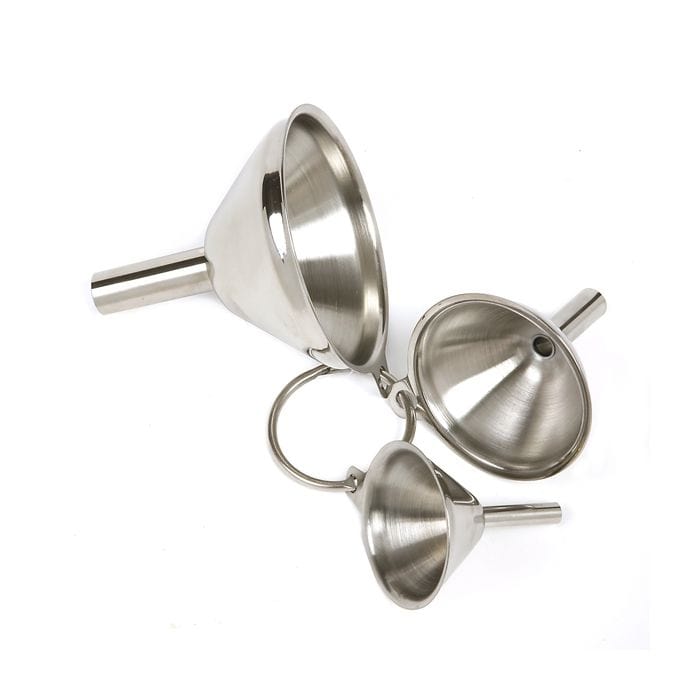 Norpro Norpro Set of 3 Stainless Steel Funnels