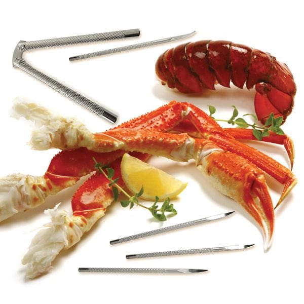 Norpro Norpro Metal Shellfish / Nut Cracker with Four Meat Picks