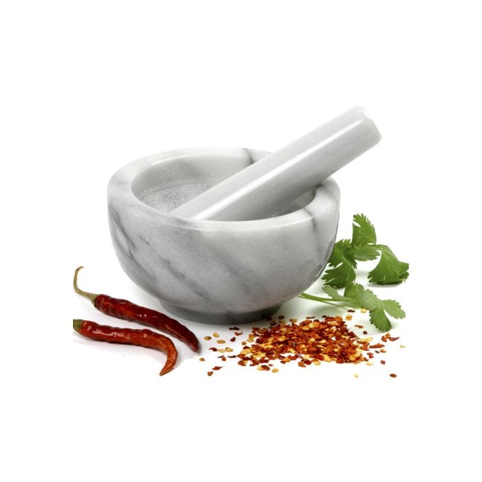 Norpro Norpro Gray / White Marble Mortar and Pestle