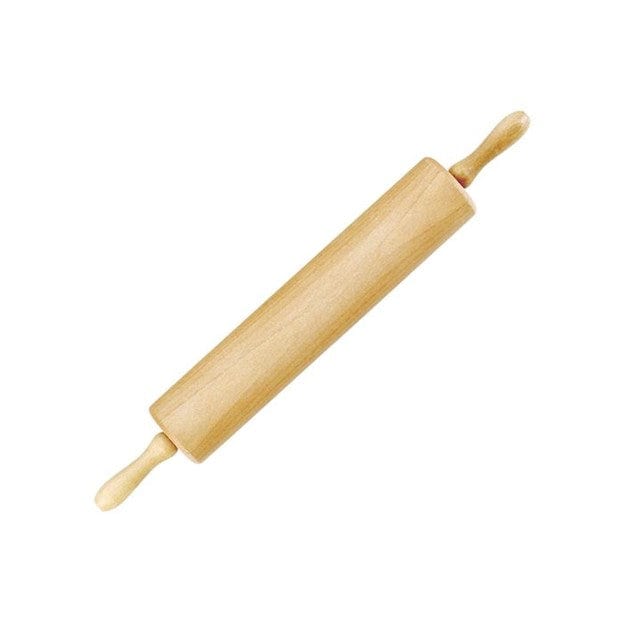 Norpro Hardwood Rolling Pin W/Handles - Thumbnail 3