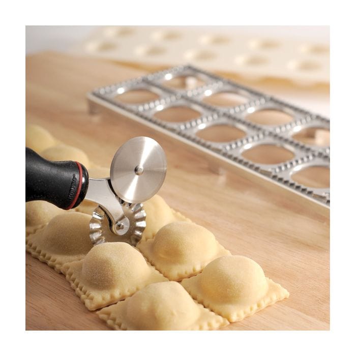 Pastry Wheel Cutter, Fluted Pastry Wheel, Ravioli Crimper Cutter