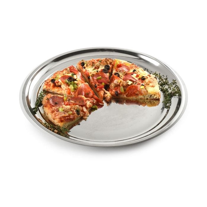 Stainless Steel Pizza Pan 13.5 Inch or 15.5 Inch by Norpro