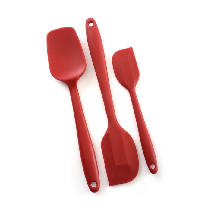 Norpro 9 Silicone Mini Spatula & Jar Scraper Scoop - Helps Get Every –  Handy Housewares